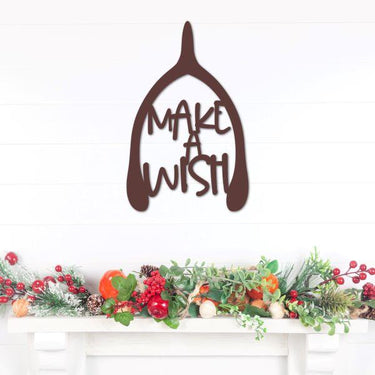 Make A Wish Metal Sign
